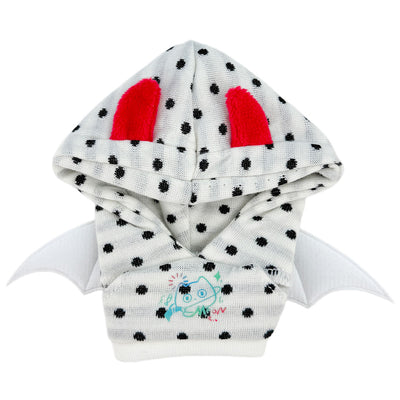 Devil Hoodie for 10cm Plush Doll – Kawaii Style, 2 Colours
