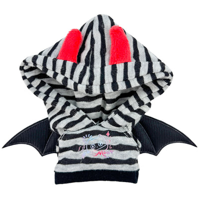 Devil Hoodie for 10cm Plush Doll – Kawaii Style, 2 Colours - view 2