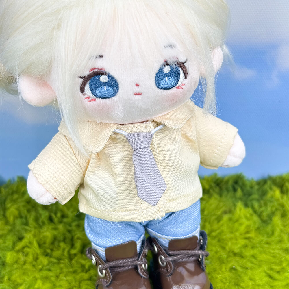 niannyyhouse 10cm-20cm Plush Doll Necktie (Compatible with Labubu) - Detail Showcase Angle 7 | niannyyhouse