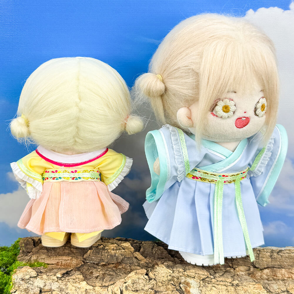 niannyyhouse 10cm 15cm 20cm Plush Doll Clothes Dreamy Traditional Hanf