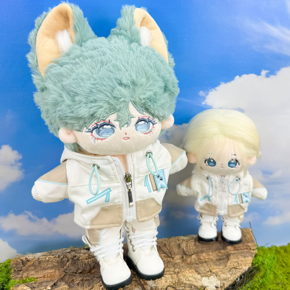 niannyyhouse 10cm 20cm Plush Doll Clothes Ski Suit Soft Stuffed Animal