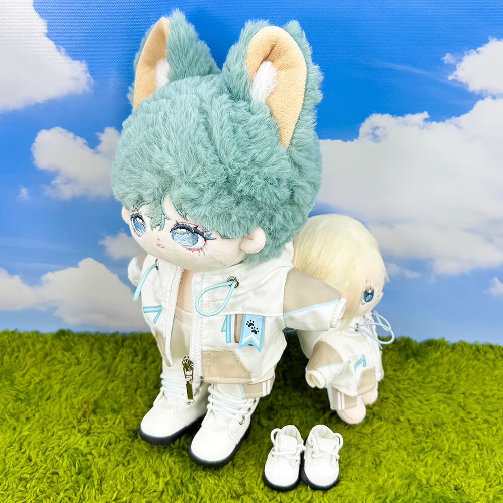 niannyyhouse 10cm 20cm Plush Doll Clothes Ski Suit Soft Stuffed Animal