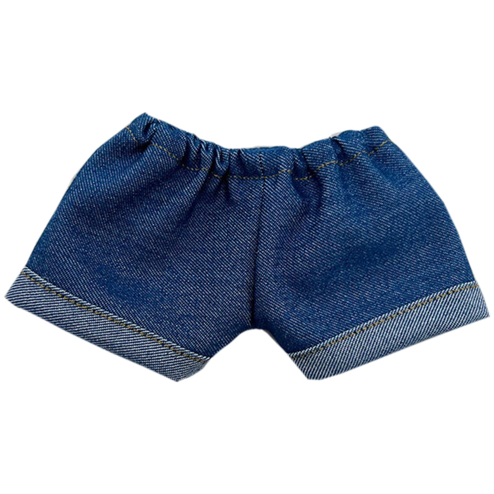 Solid Color Jeans for 10cm 15cm 20cm Plush Doll – Style A Straight / Style B Rolled Cuff | 4 Colours - Detail Image 14 of 16