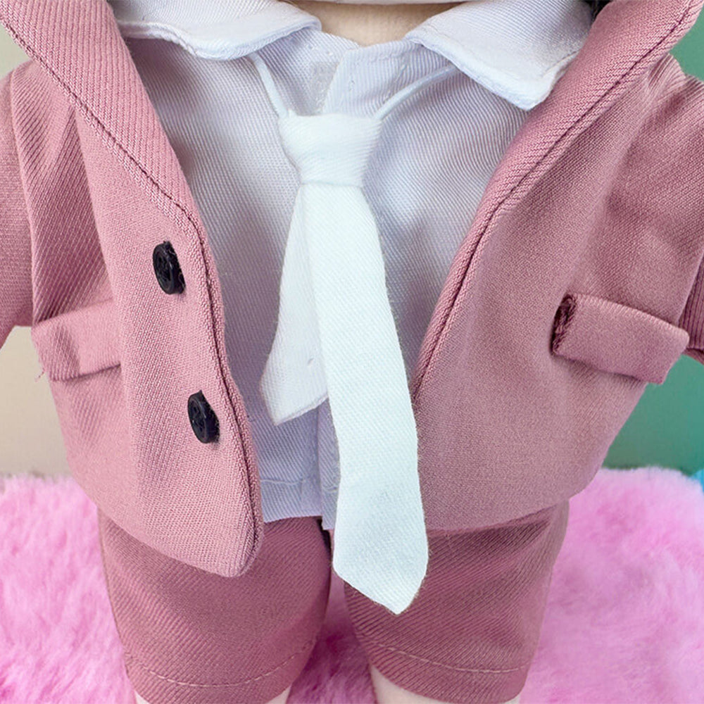 niannyyhouse 15cm 20cm Plush Doll Necktie & Bow Tie Dress-Up Accessory - Detail Showcase Angle 7 | niannyyhouse