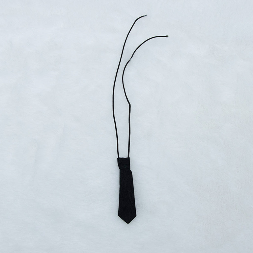 niannyyhouse 10cm-20cm Plush Doll Necktie (Compatible with Labubu) - Detail Showcase Angle 2 | niannyyhouse