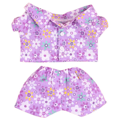 Pajama Set for 20cm Plush Doll – Shirt & Shorts, 6 Colours - view 2