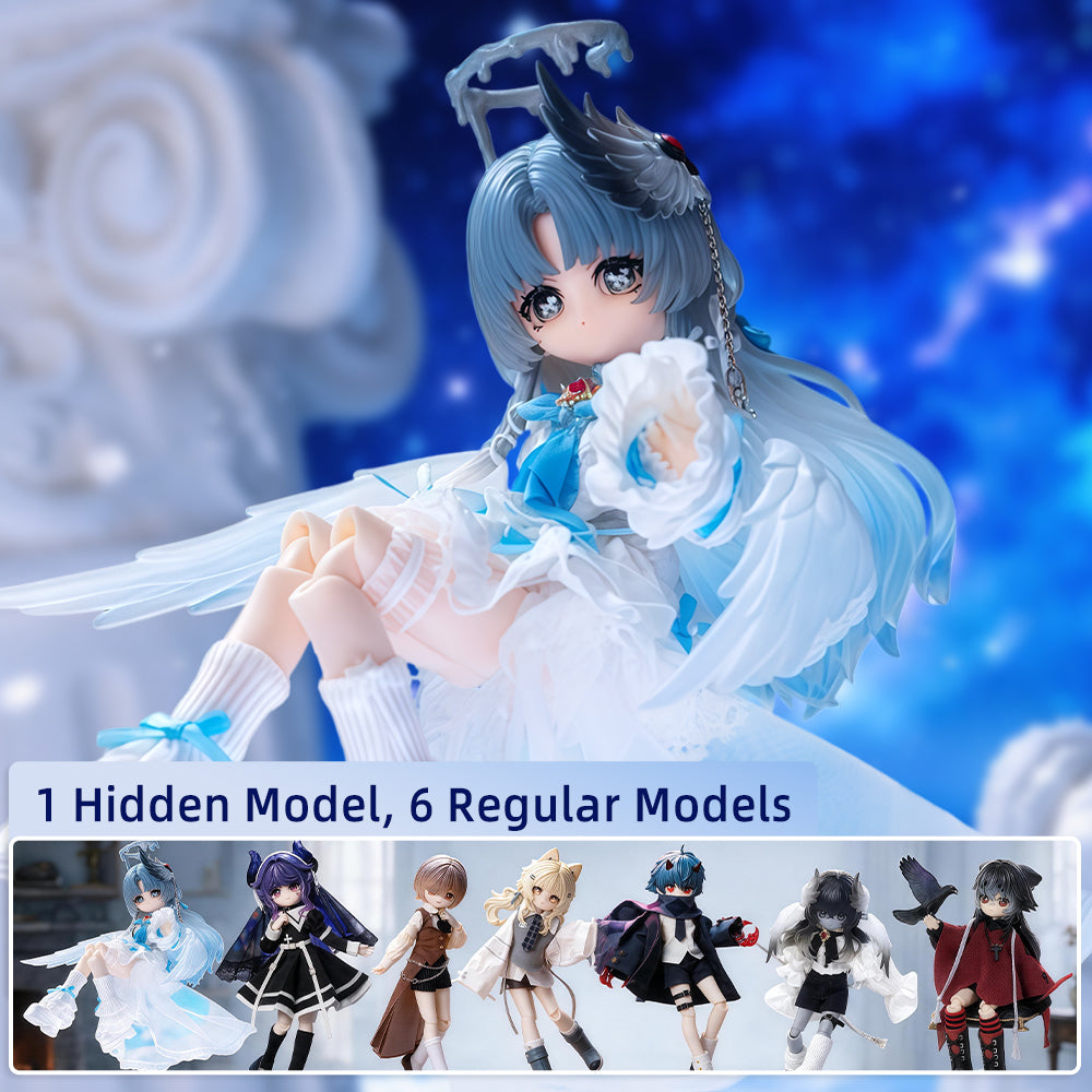 niannyyhouse 1/8 BJD Blind Box Derailment Protocol Series, with Clothe
