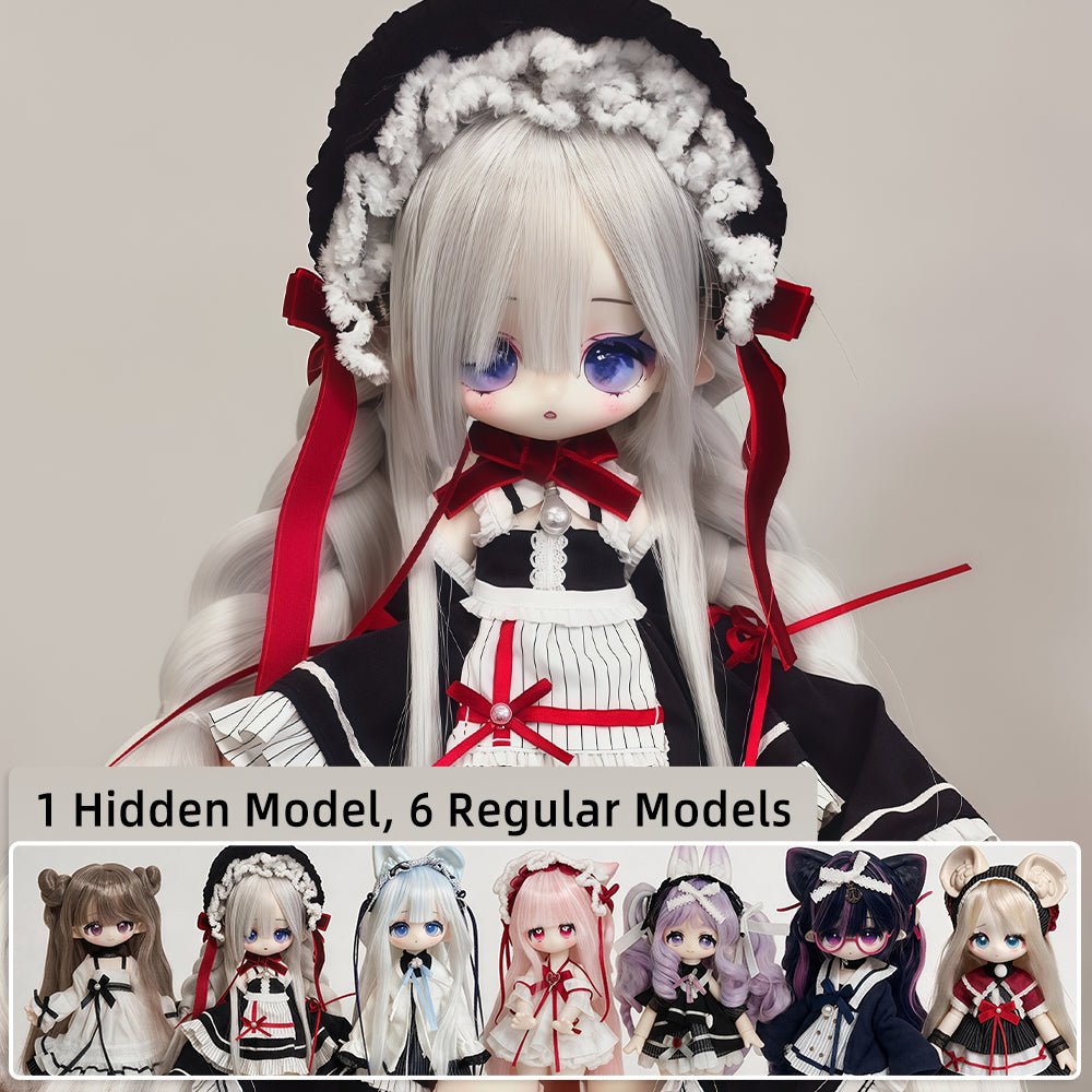 niannyyhouse BJD Blind Box Fluffy Goodnight Series Action Figure Inclu