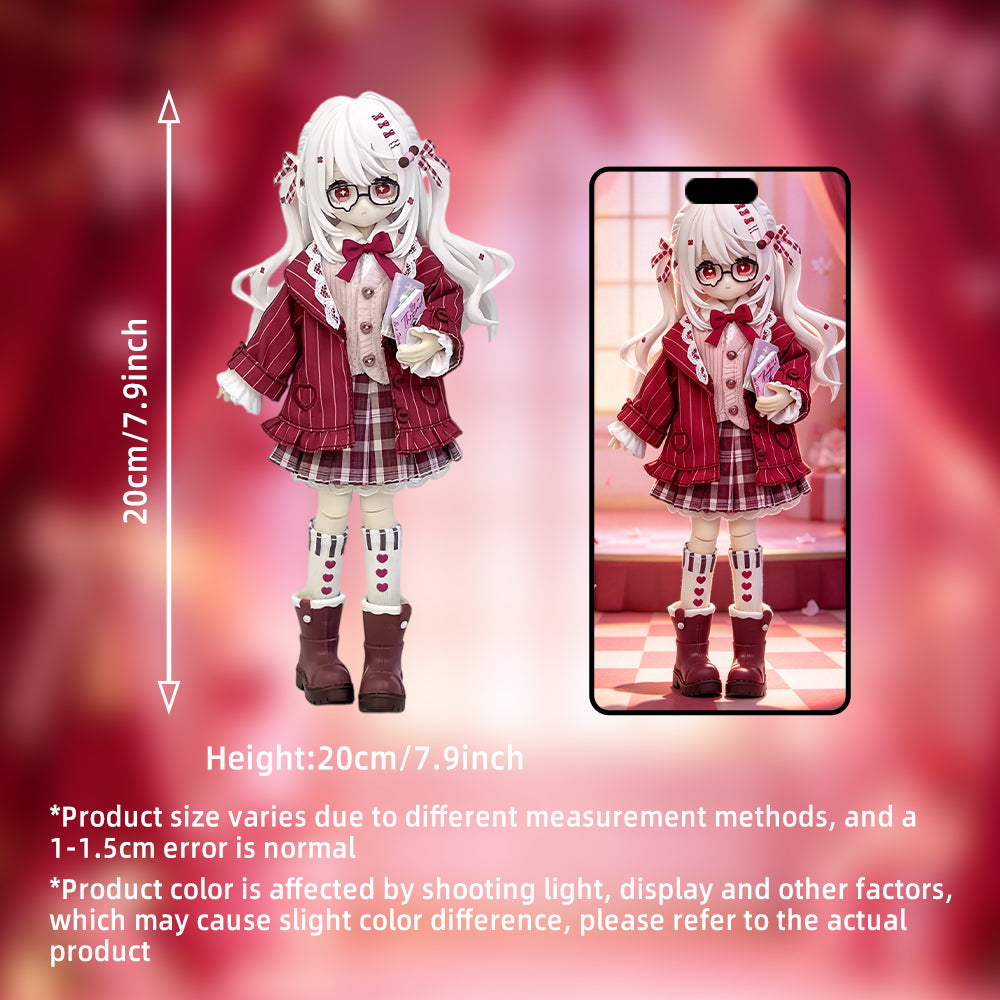 niannyyhouse 1/8 BJD Blind Box Polaris Series Action Figure, with Clot