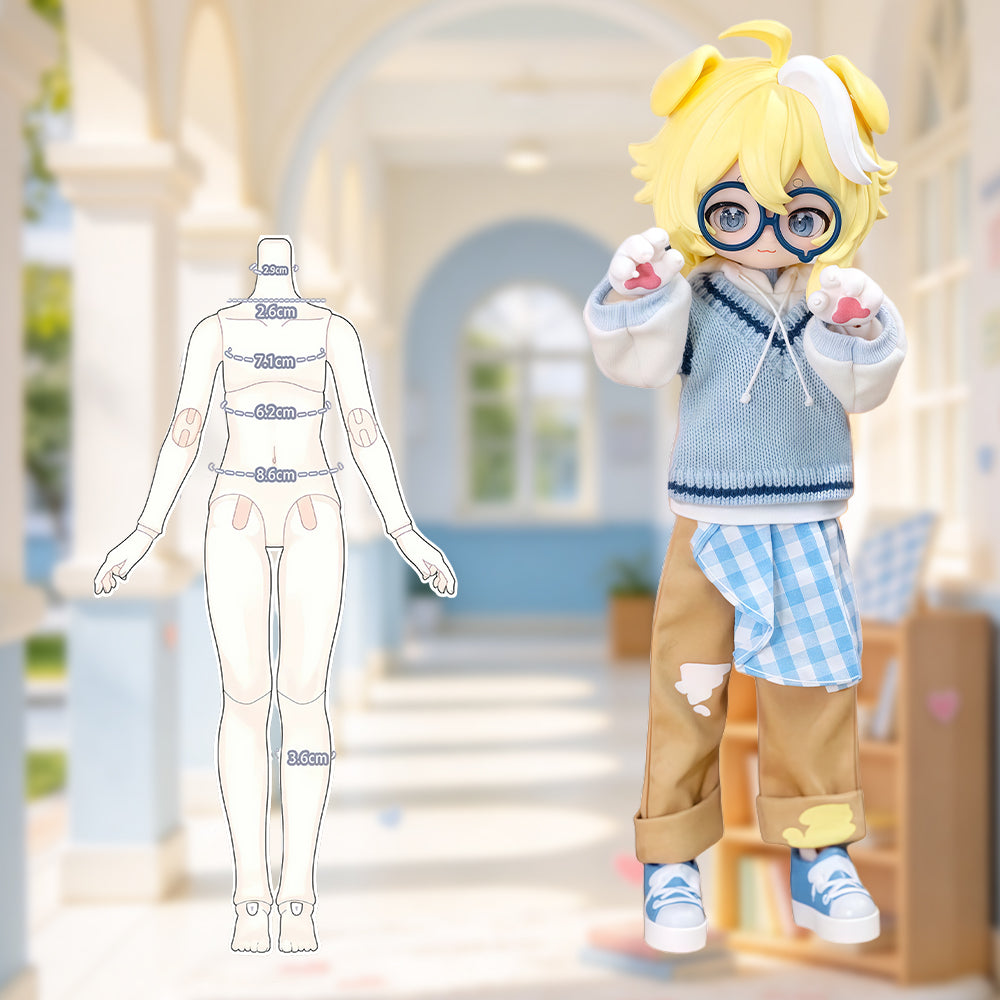 niannyyhouse 1/8 BJD Blind Box Fantasy Club Series Action Figure, with