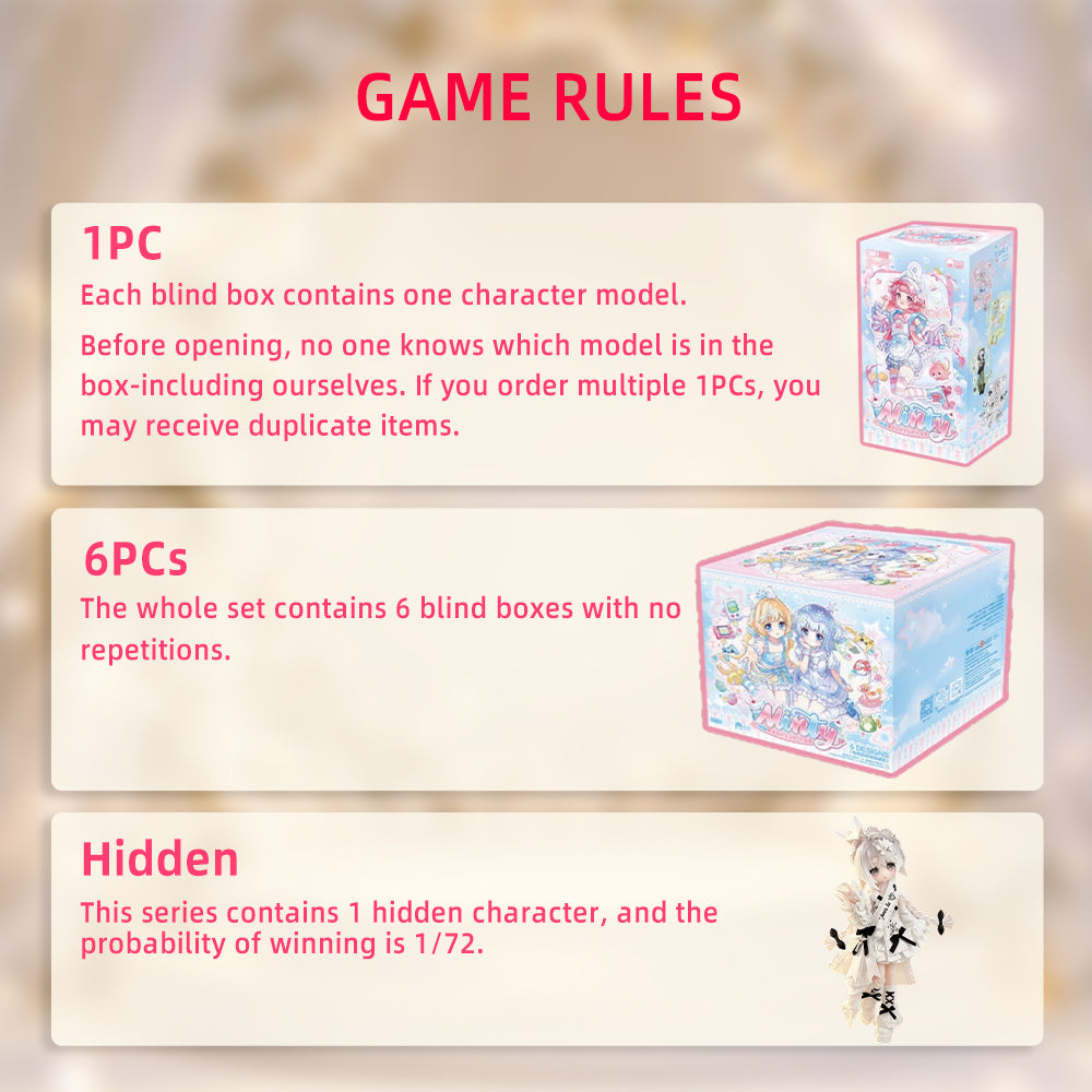 Sweet Rice Memories 1/12 BJD Blind Box 5in Figures | niannyyhouse