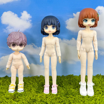 niannyyhouse Doll Clothes Anti-Dyeing for 1/8 & 1/12 BJD Action Figure, Sizes M, L, XL, Dress Up Accessories, Action Figure Clothing Set