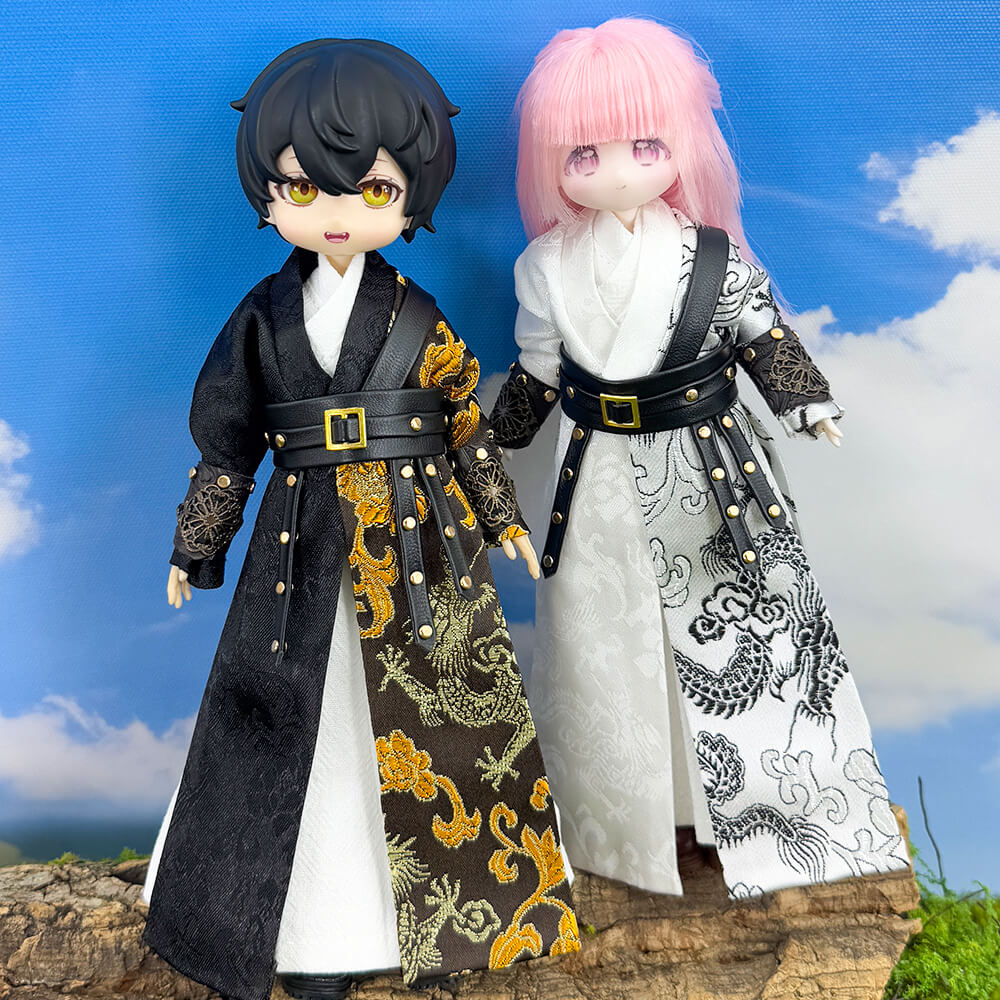 niannyyhouse 1/8 BJD Doll Traditional Hanfu Clothes Set Action Figure