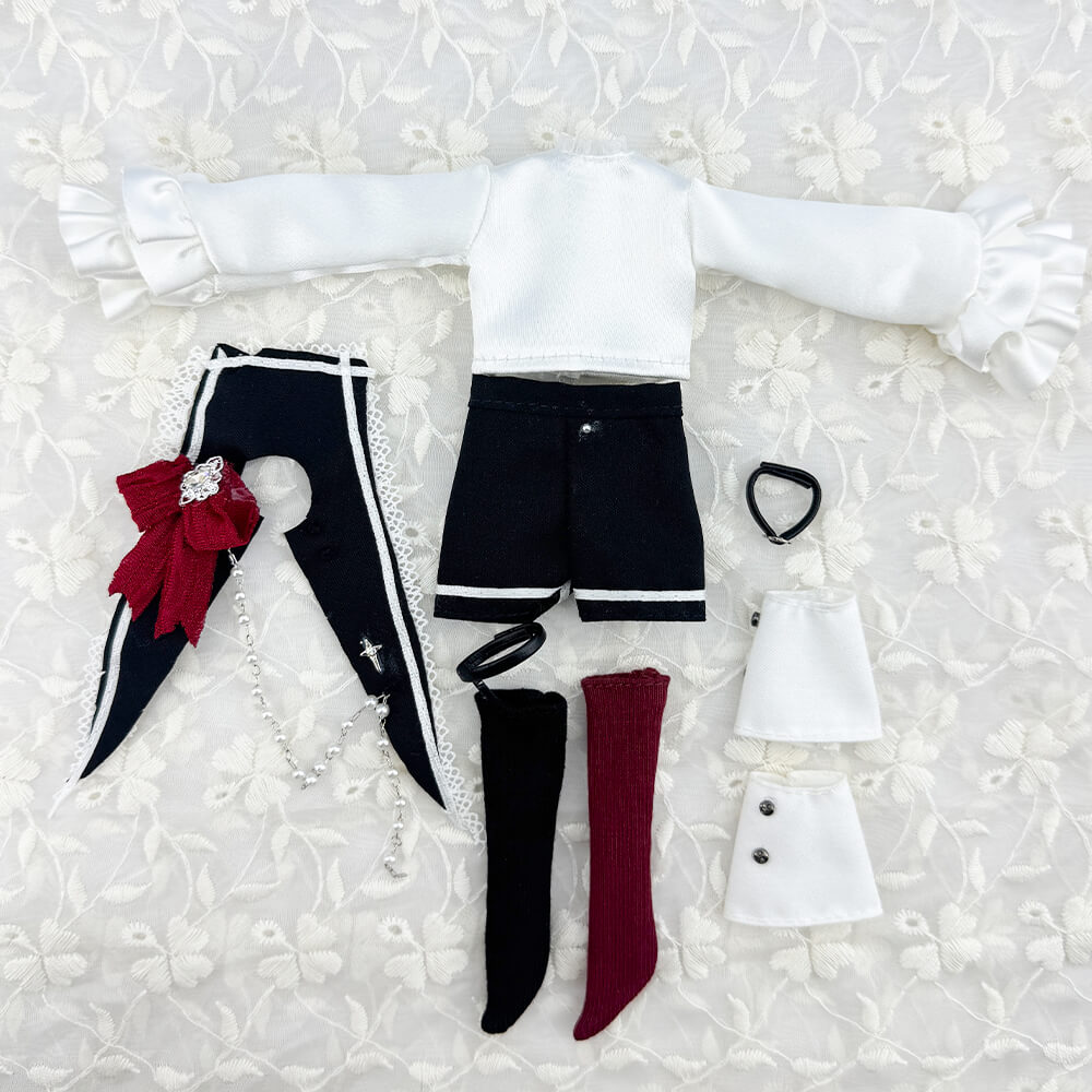 niannyyhouse OB22 OB24 Doll Formal Evening Suit Outfit Set - Packaging & Scale Reference | niannyyhouse