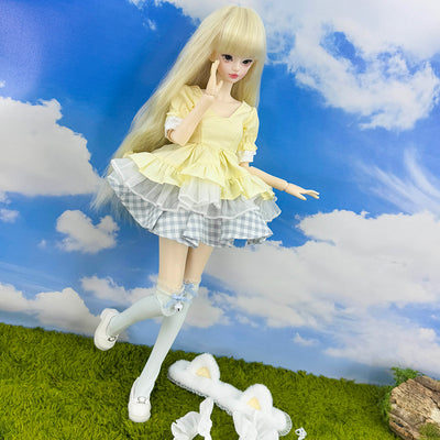 Princess Outfit for 1/4 BJD Doll – 45cm Ball Jointed Doll Dress - view 2