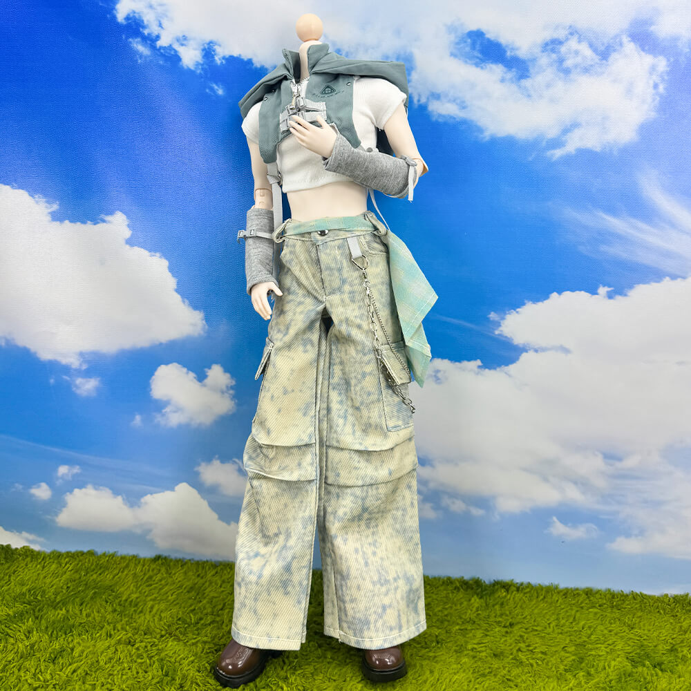 niannyyhouse 1/4 BJD Doll Mist Forbidden Zone Trendy Outfit Set - Detail Showcase 4 | niannyyhouse