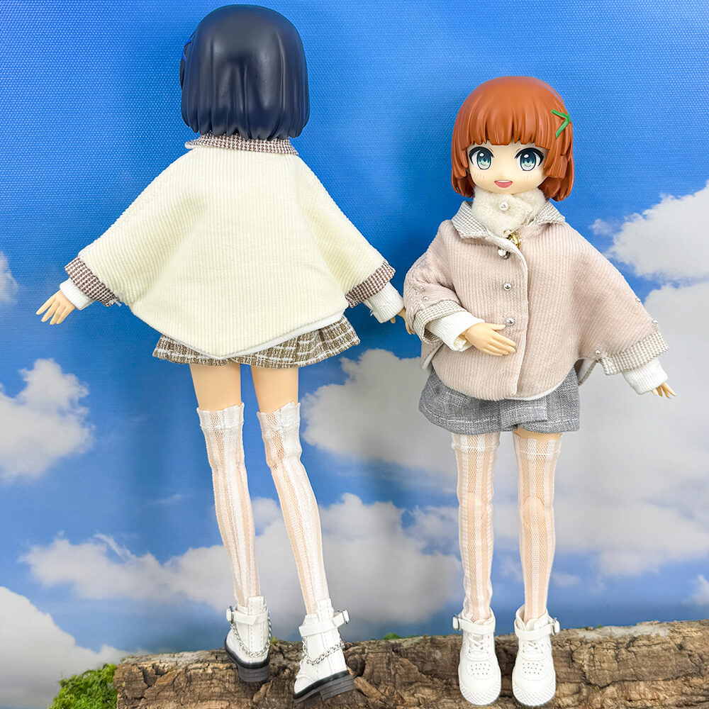 OB22 OB24 Doll Elegant Lady Jacket, Skirt & Socks 6-Piece Set | niannyyhouse
