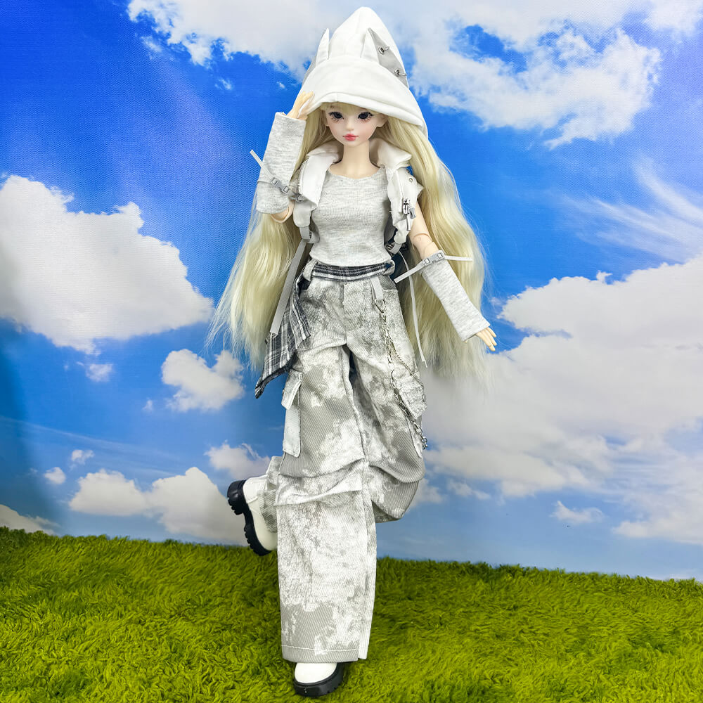 niannyyhouse 1/4 BJD Doll Mist Forbidden Zone Trendy Outfit Set - Detail Showcase 7 | niannyyhouse
