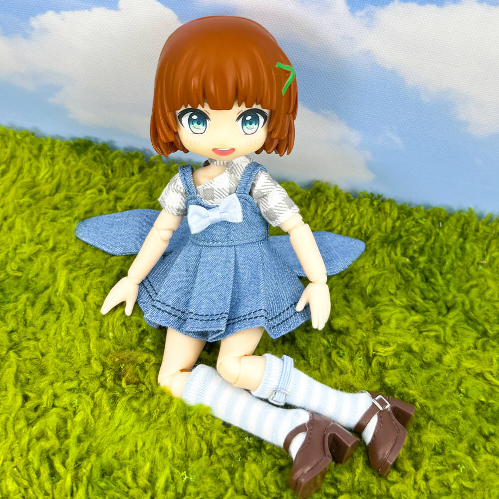 niannyyhouse Large 1/12 BJD Doll Fantasy Elf Suit Outfit Set (4.7in-5.5in) - Detail Showcase 7 | niannyyhouse