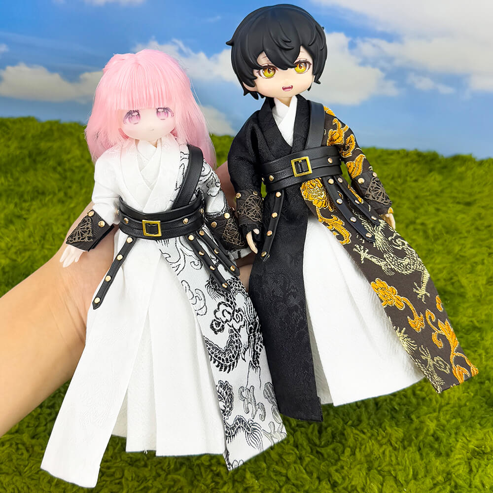 niannyyhouse 1/8 BJD Doll Traditional Hanfu Clothes Set Action Figure