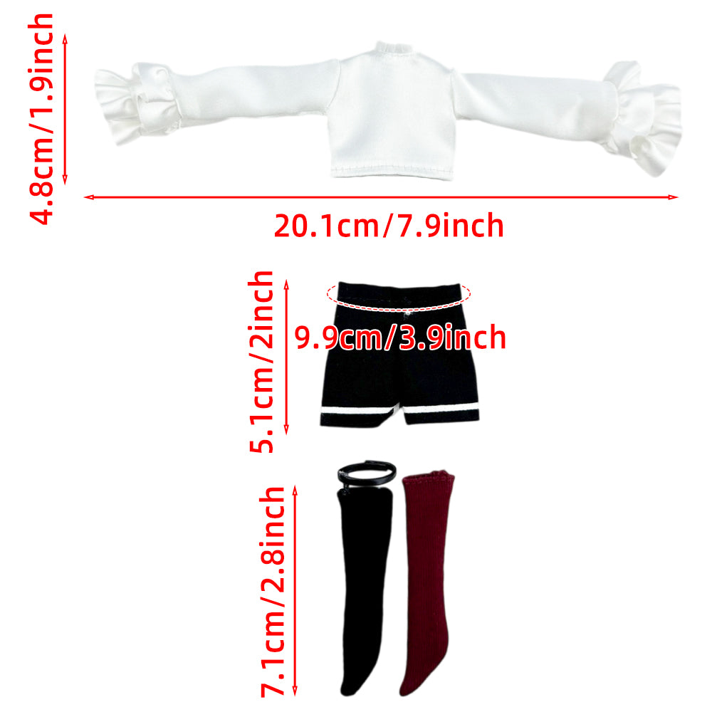 niannyyhouse OB22 OB24 Doll Formal Evening Suit Outfit Set - Detail Showcase 3 | niannyyhouse