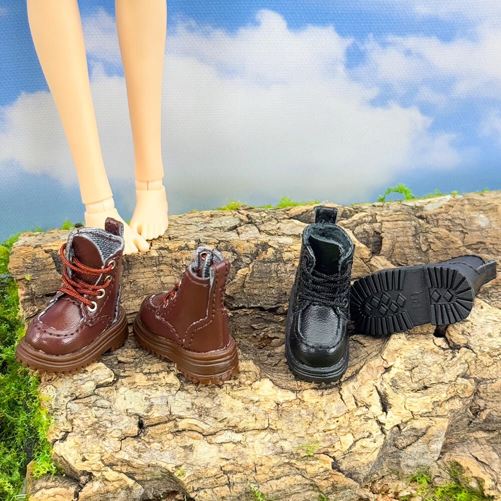OB22 OB24 1/8 BJD Vintage Doll Boots: Standing Shoes β niannyyhouse