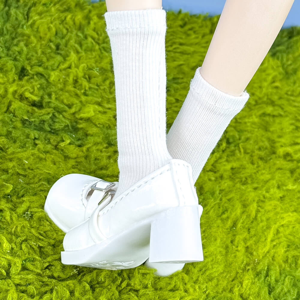 niannyyhouse 1/4 BJD Single Buckle High Heel Doll Shoes (5.6cm Sole) - Detail Showcase 9 | niannyyhouse