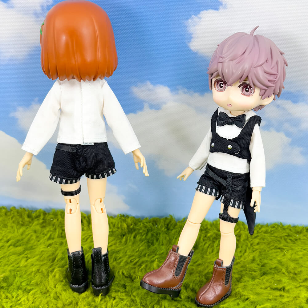 Large 1/12 BJD Doll Boots: Free-Standing Miniature Shoes – niannyyhouse