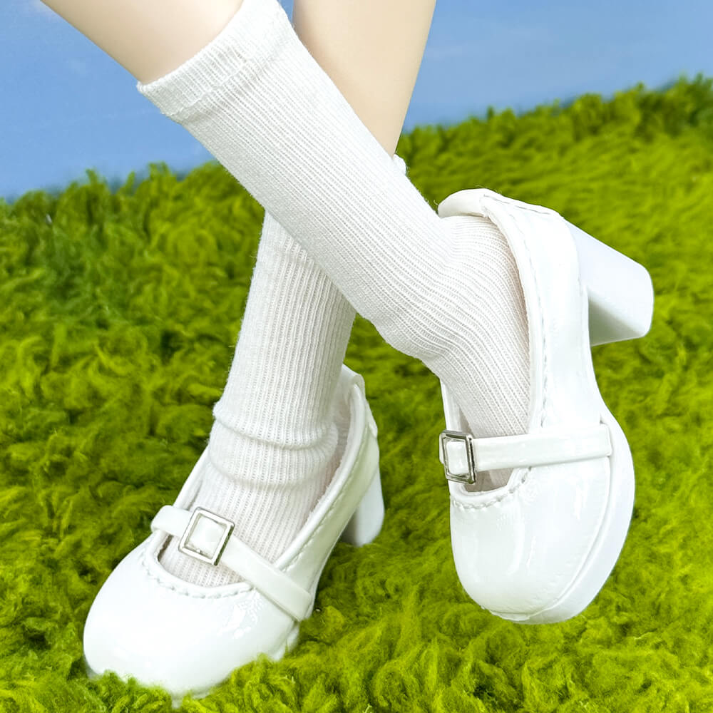 niannyyhouse 1/4 BJD Single Buckle High Heel Doll Shoes (5.6cm Sole) - Detail Showcase 5 | niannyyhouse