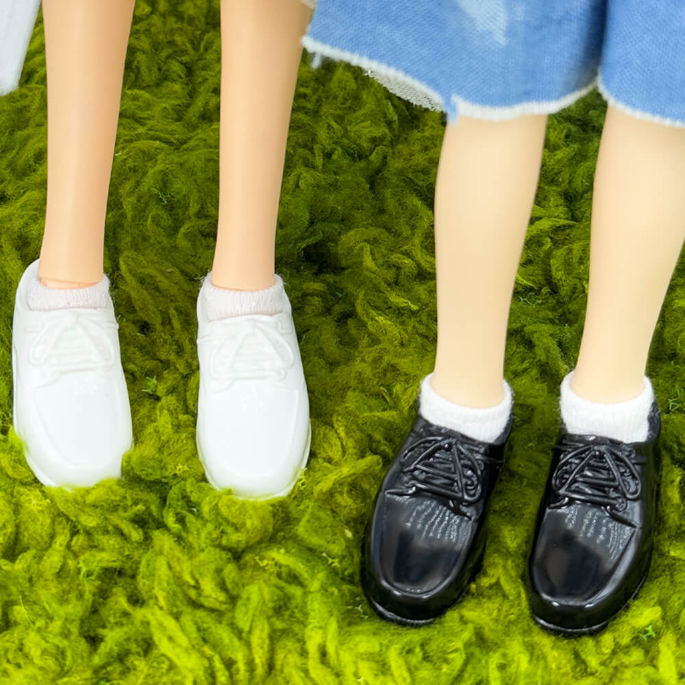 OB22 OB24 1/8 BJD Doll Shoes: Standing Oxford Dress Shoes – niannyyhouse