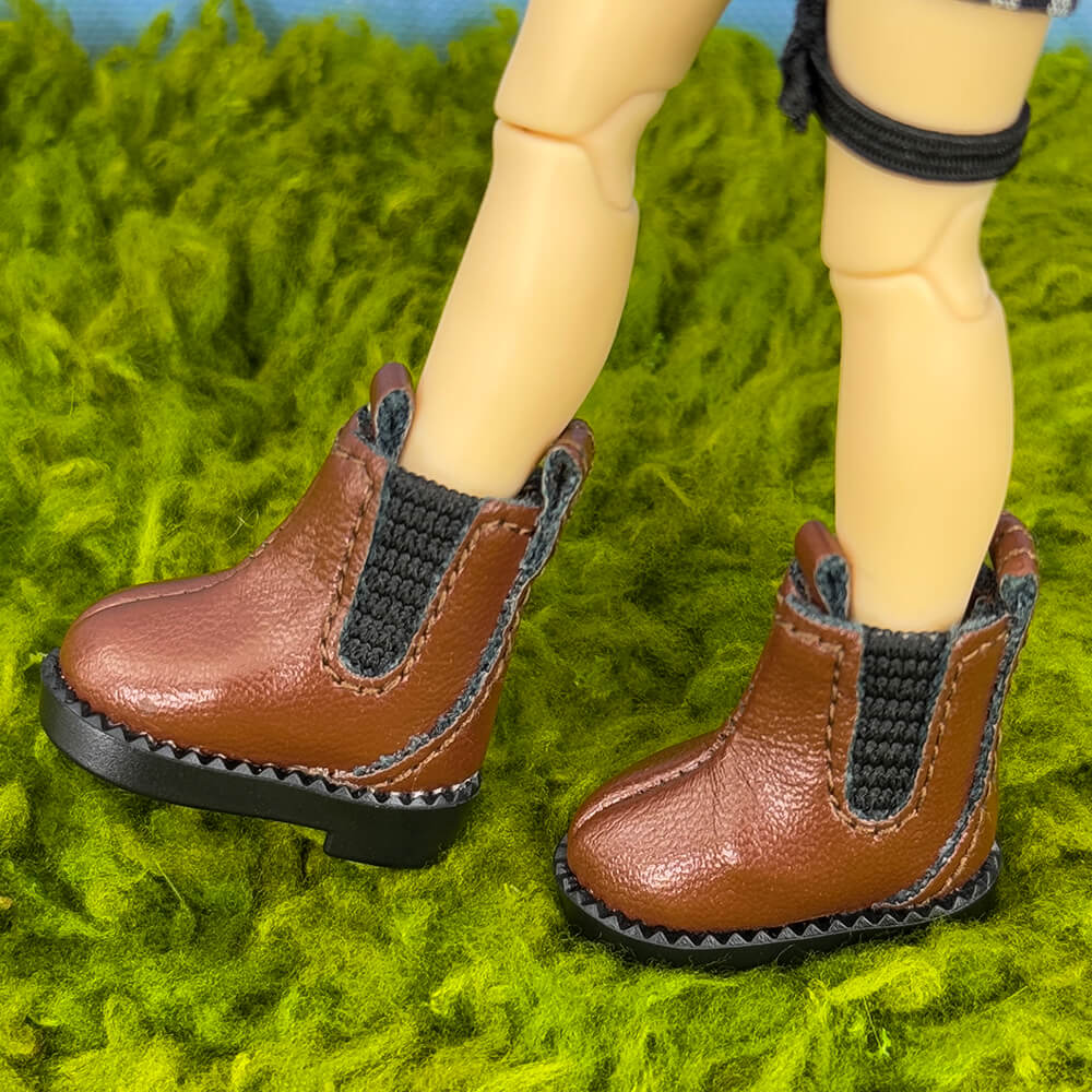 Large 1/12 BJD Doll Boots: Free-Standing Miniature Shoes – niannyyhouse