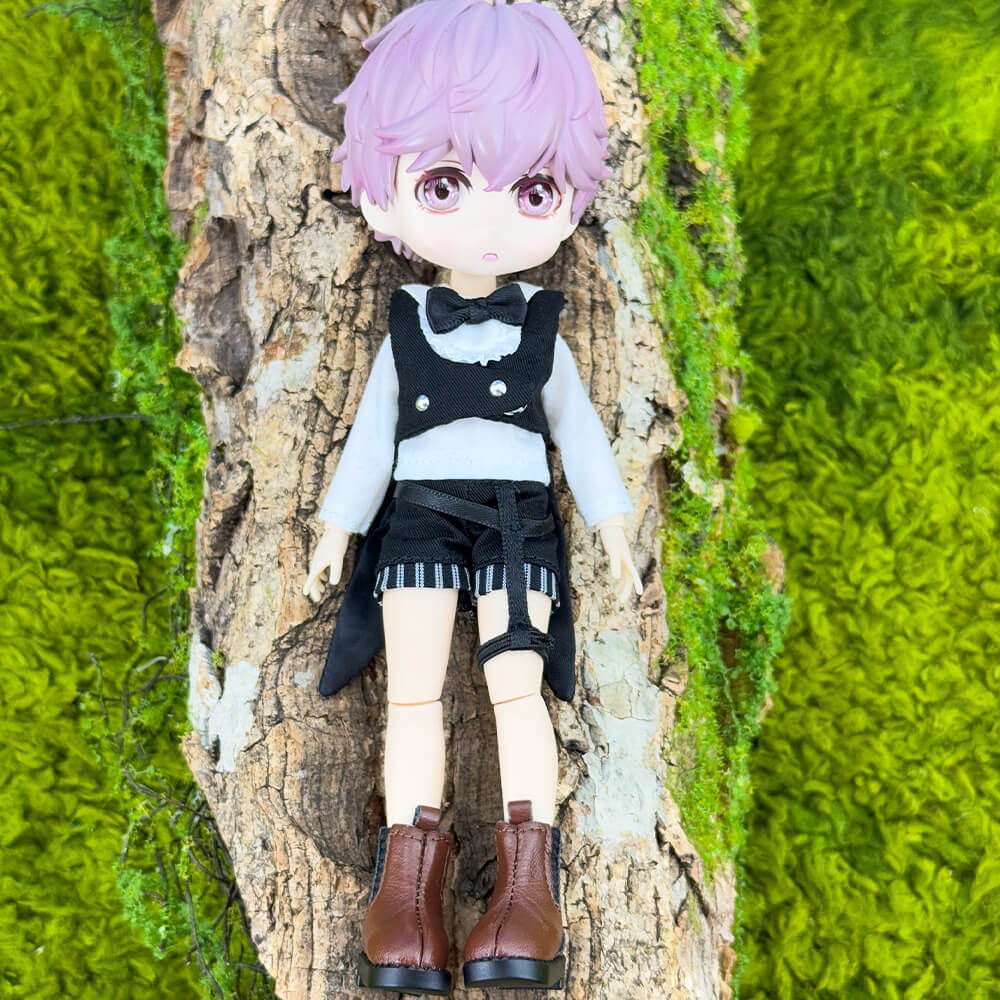 Large 1/12 BJD Doll Boots: Free-Standing Miniature Shoes – niannyyhouse