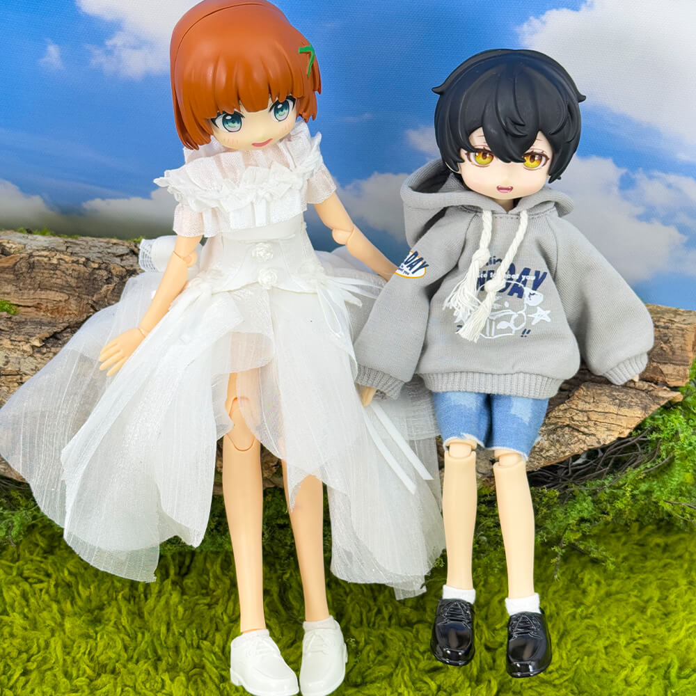 OB22 OB24 1/8 BJD Doll Shoes: Standing Oxford Dress Shoes – niannyyhouse
