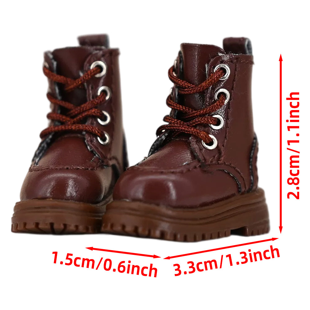 OB22 OB24 1/8 BJD Vintage Doll Boots: Standing Shoes β niannyyhouse