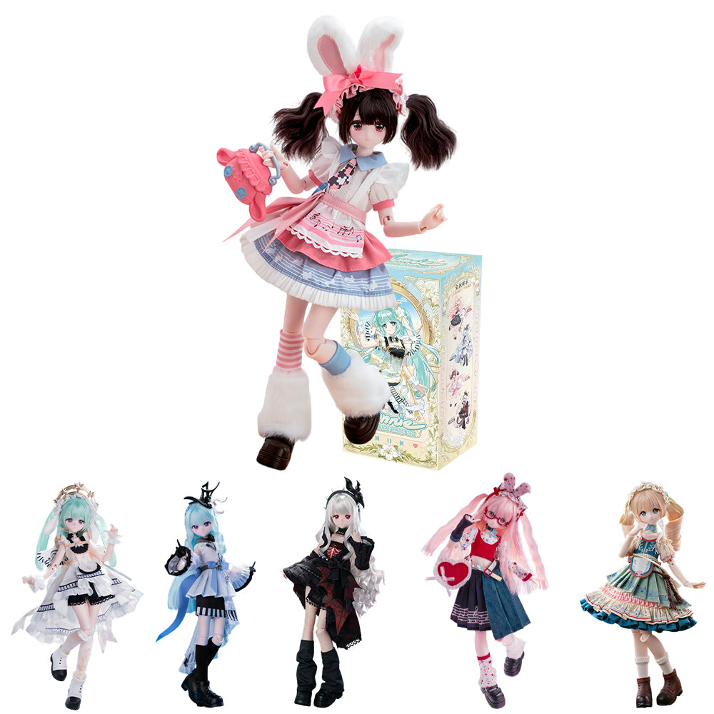 Fluffy Movement 1/6 BJD Blind Box 7.9in Doll Figures | niannyyhouse