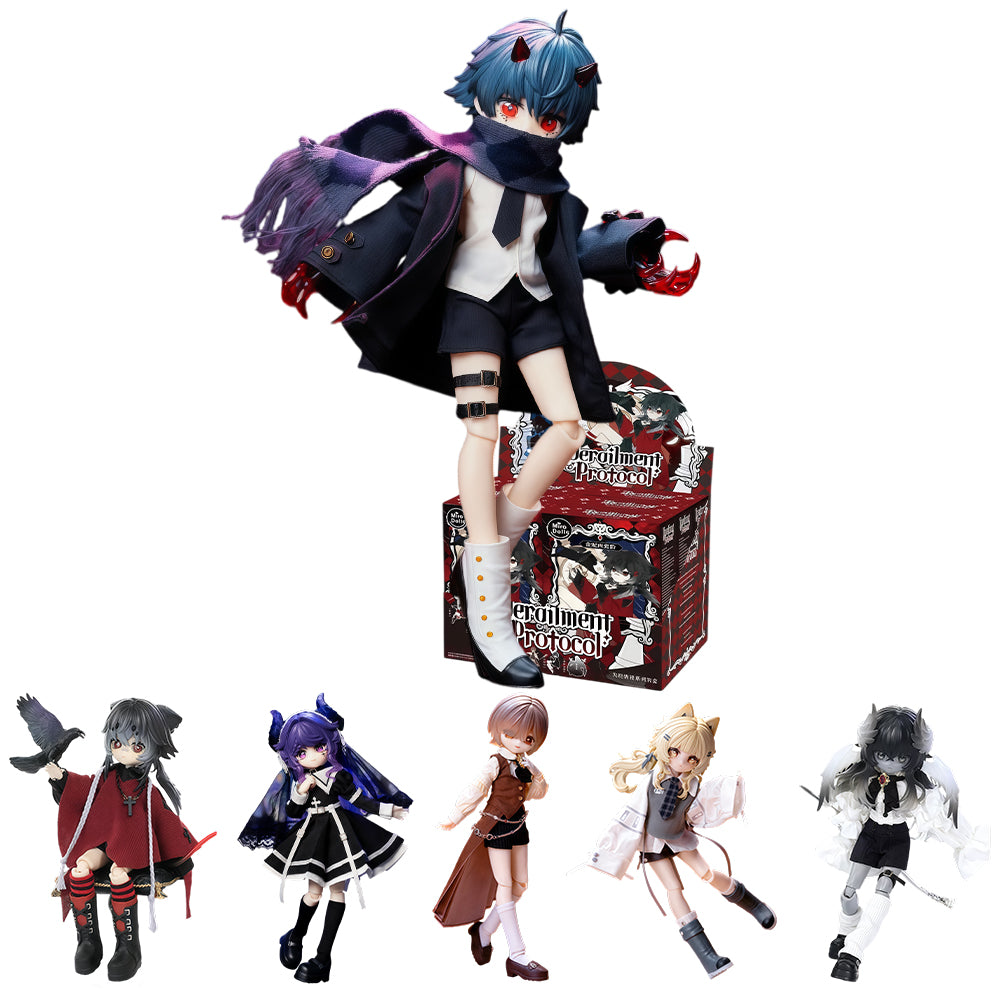 niannyyhouse 1/8 BJD Blind Box Derailment Protocol Series, with Clothe