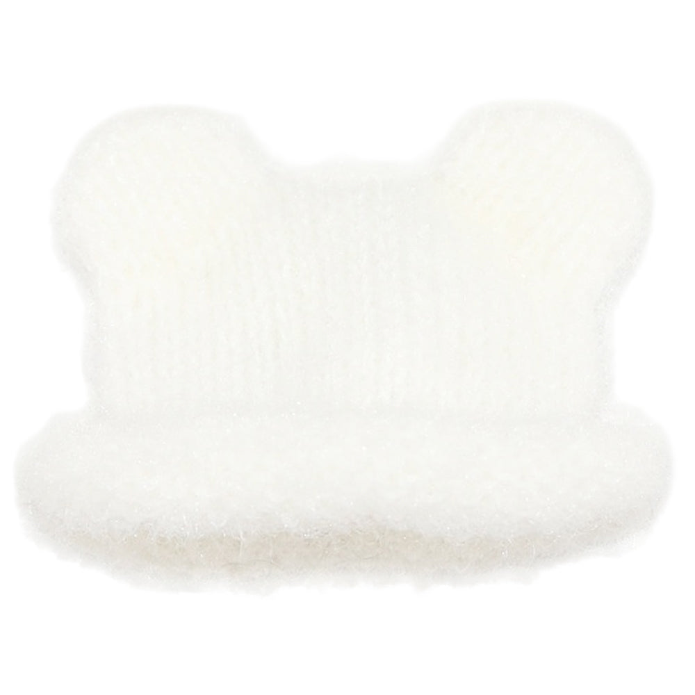 niannyyhouse 1/12 BJD Doll Bear-Ear Beanie Hat Headwear (4.3in-5.5in) - Detail Showcase 14 | niannyyhouse