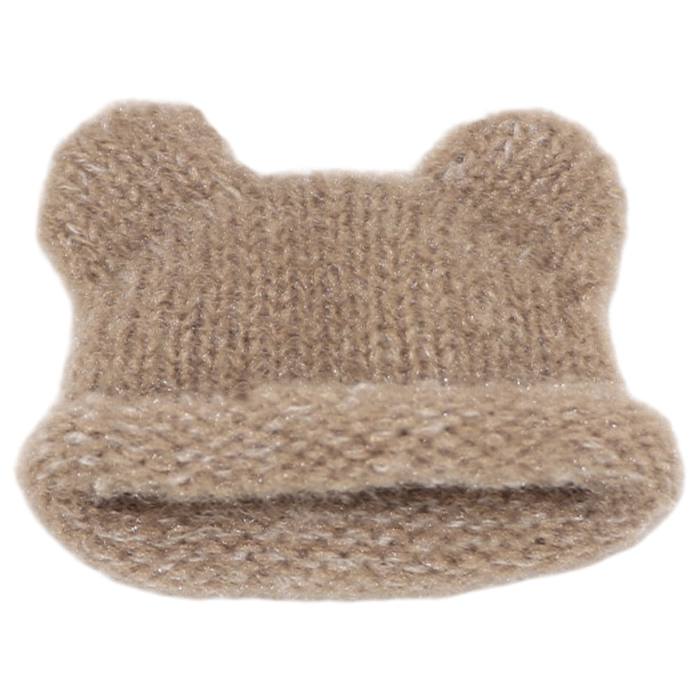 niannyyhouse 1/12 BJD Doll Bear-Ear Beanie Hat Headwear (4.3in-5.5in) - Detail Showcase 15 | niannyyhouse