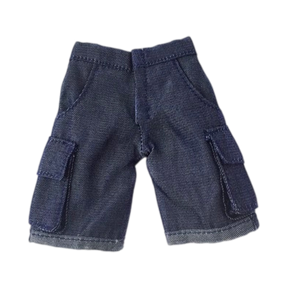 niannyyhouse 1/6 BJD Doll Cargo Shorts Casual Pocket Pants - Detail Showcase Angle 17 | niannyyhouse