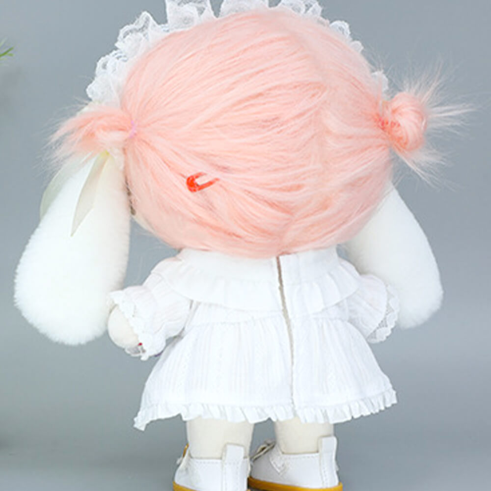 Rabbit Ear Hair Hoop for 20cm Plush Dolls | Multi-Color, Kawaii 3D Ears doll clothes for 10cm 15cm 20cm stuffed toy
