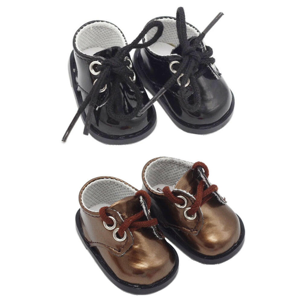 niannyyhouse Leather Shoes Length 5.5cm 7.8in(20cm)Plush Doll Accessories.