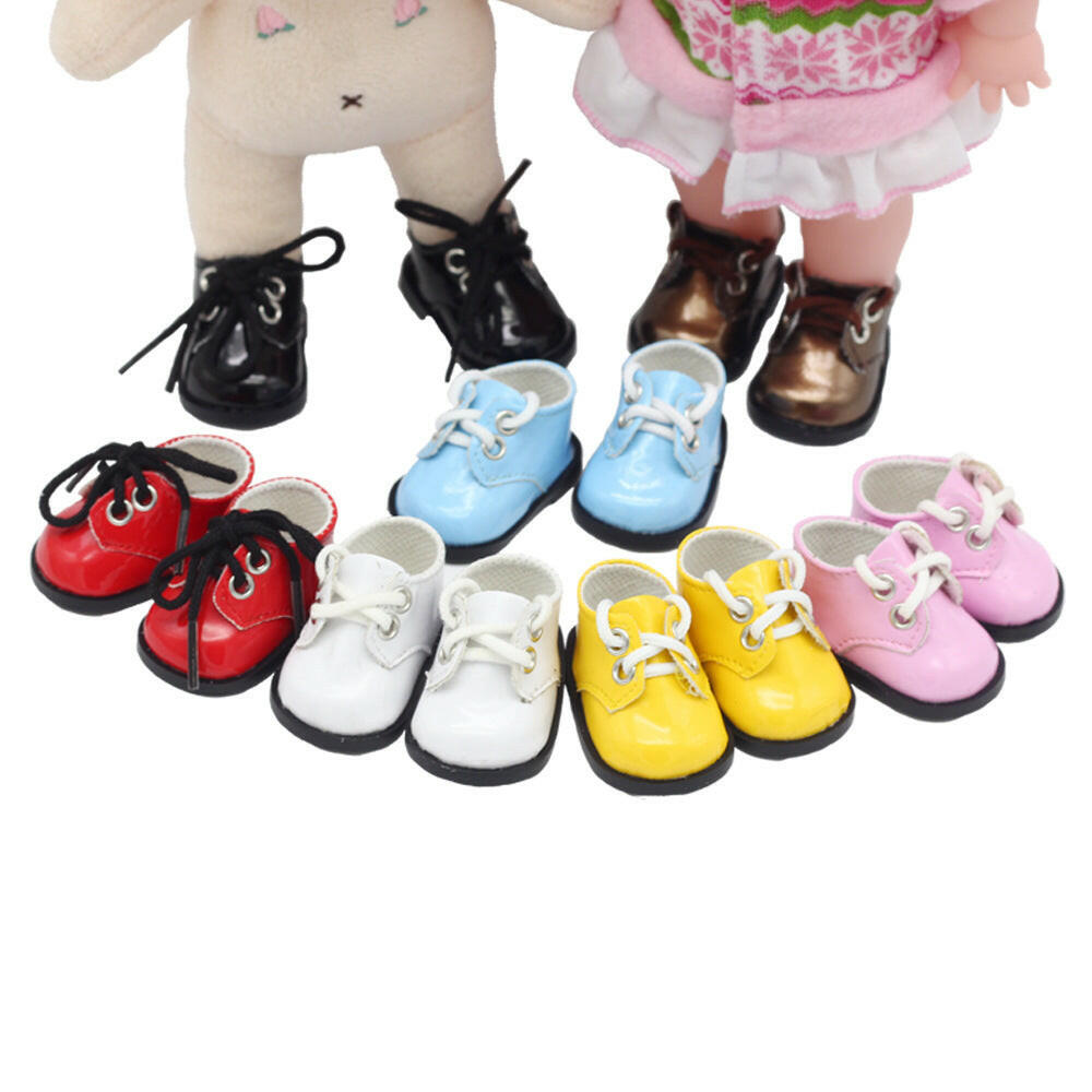 niannyyhouse Leather Shoes Length 5.5cm 7.8in(20cm)Plush Doll Accessories.