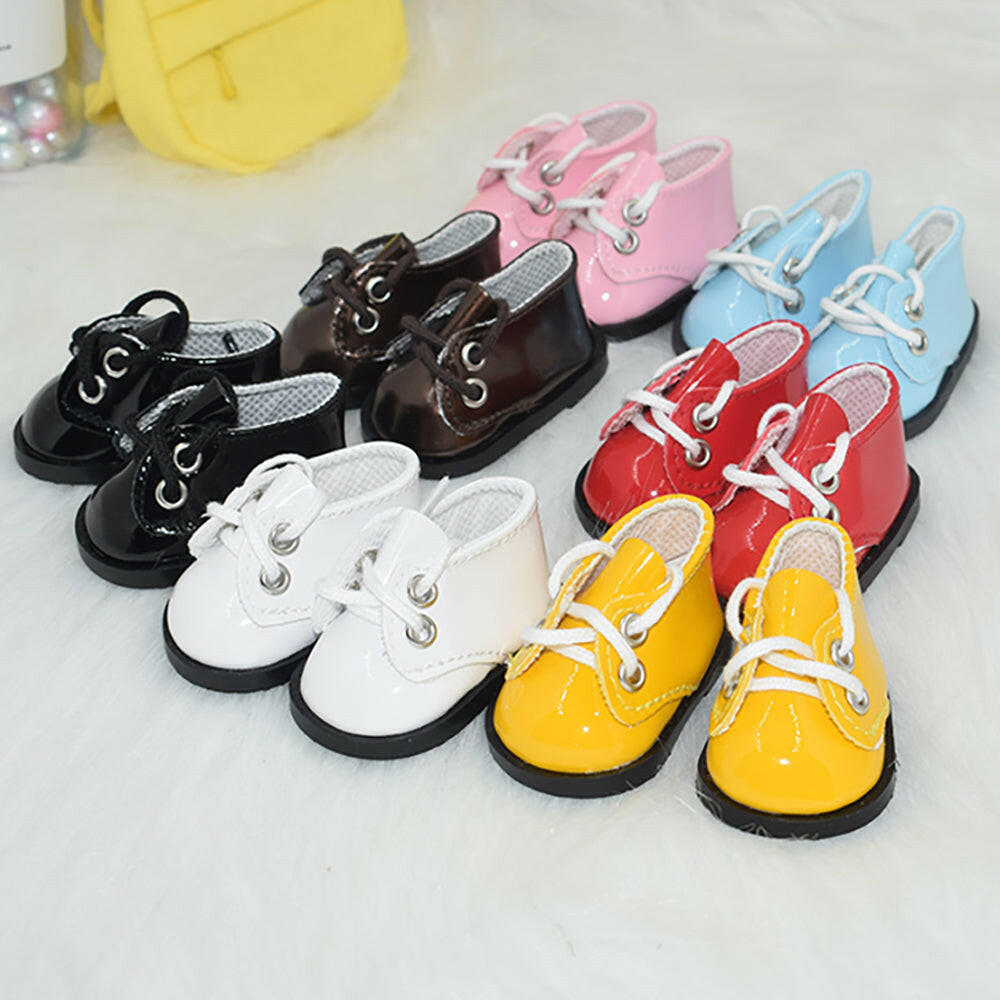 niannyyhouse Leather Shoes Length 5.5cm 7.8in(20cm)Plush Doll Accessories.