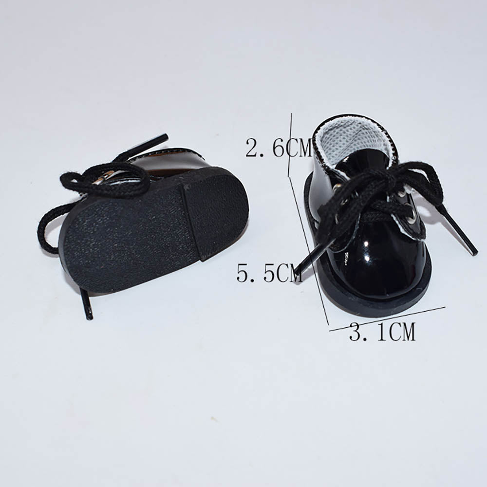 niannyyhouse Leather Shoes Length 5.5cm 7.8in(20cm)Plush Doll Accessories.