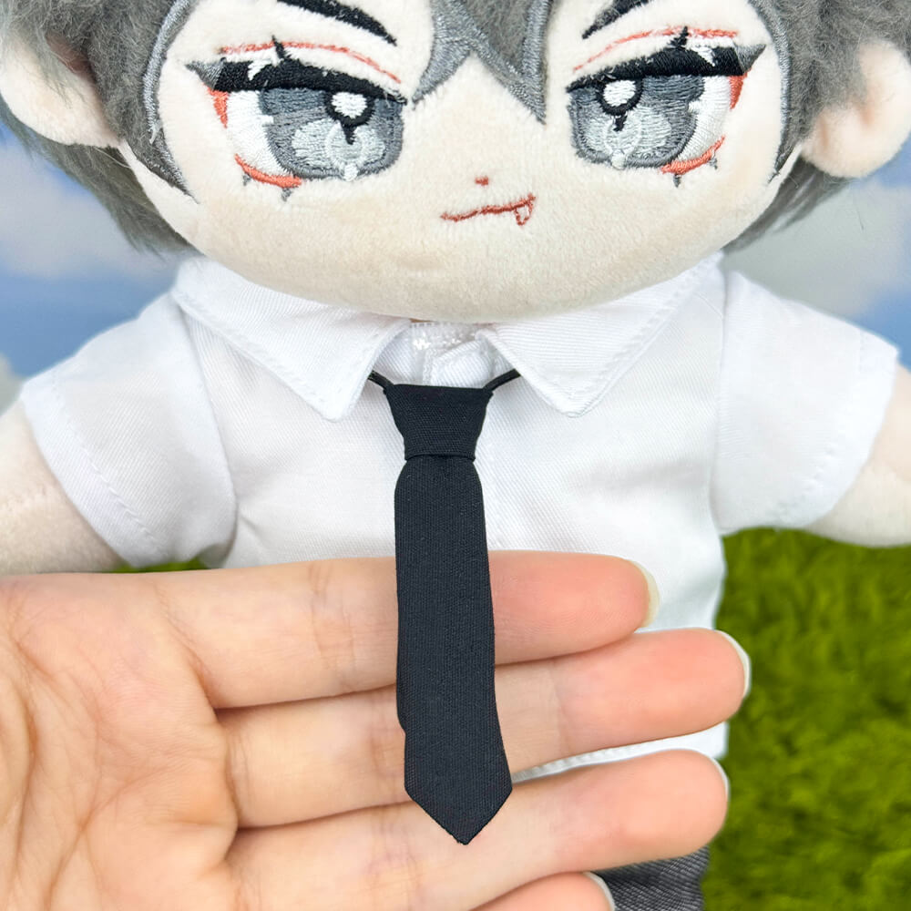niannyyhouse 10cm-20cm Plush Doll Necktie (Compatible with Labubu) - Detail Showcase Angle 6 | niannyyhouse
