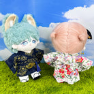 Kimono Plush Doll Clothes Set for 10-15cm & 20cm Dolls – Yukata, Belt & Shoes – product image 11 of 11