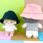 Fisherman's Hat for 10cm 15cm 20cm Plush Doll – Solid Color | 10 Colors - Detail Image 4 of 15