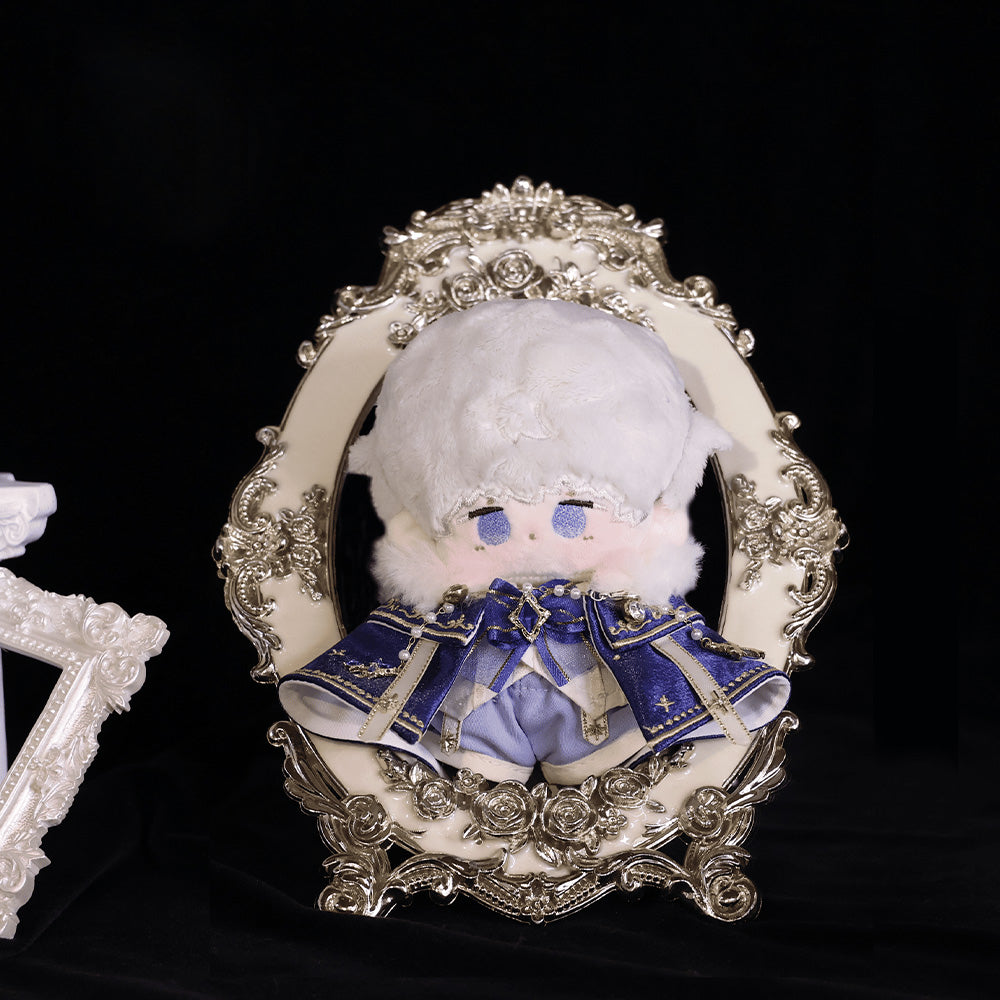 niannyyhouse 10cm-20cm Plush Doll Clothes Set, Blue Cape