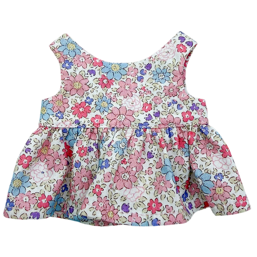 10cm 15cm 20cm Plush Doll Clothes: Floral Summer Dress – niannyyhouse