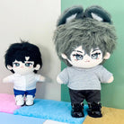Leather Shoes for 15cm 20cm Plush Doll - 4 Colors | Stand-Friendly Design